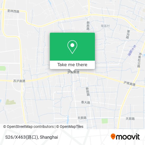 S26/X463(路口) map