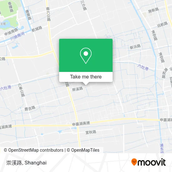 崇溪路 map