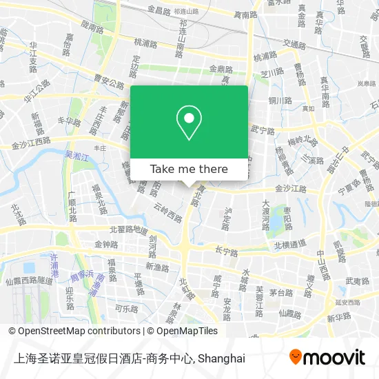 上海圣诺亚皇冠假日酒店-商务中心 map