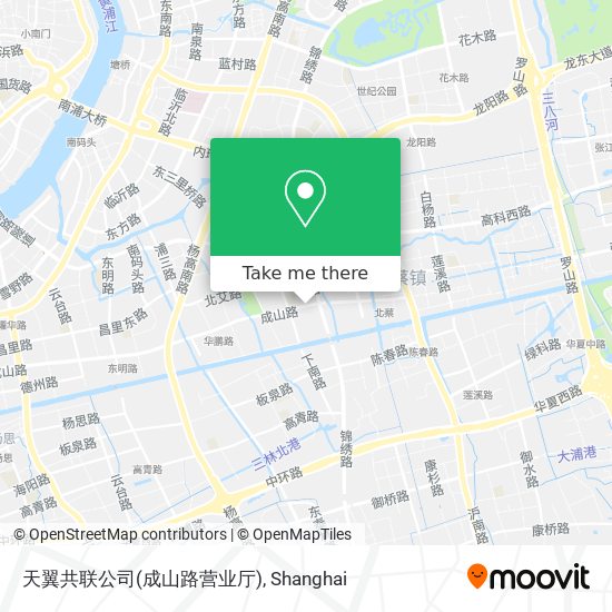 天翼共联公司(成山路营业厅) map