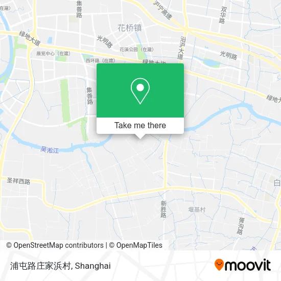 浦屯路庄家浜村 map