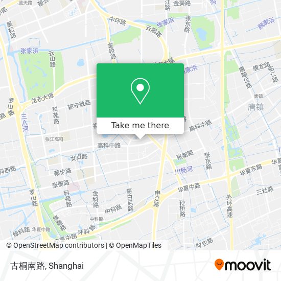 古桐南路 map