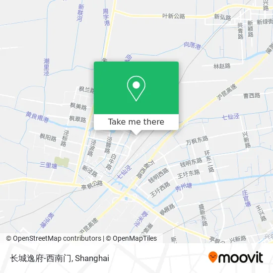 长城逸府-西南门 map