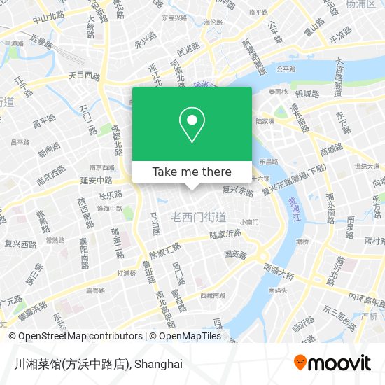 川湘菜馆(方浜中路店) map