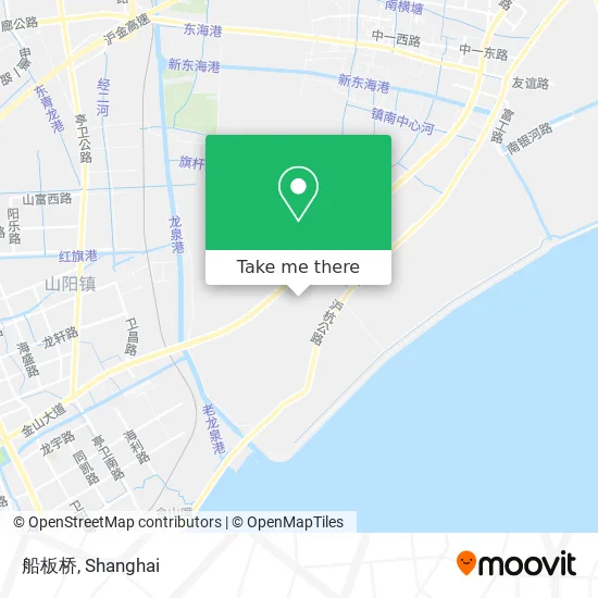 船板桥 map