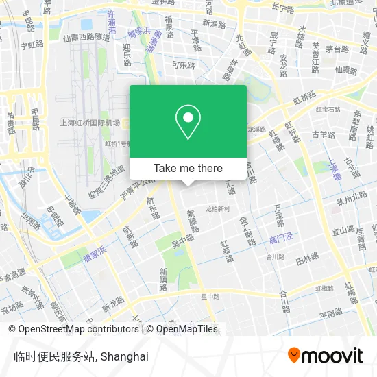 临时便民服务站 map