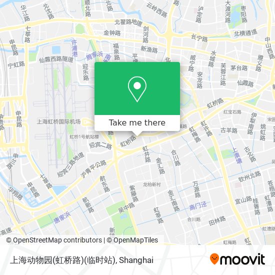 上海动物园(虹桥路)(临时站) map