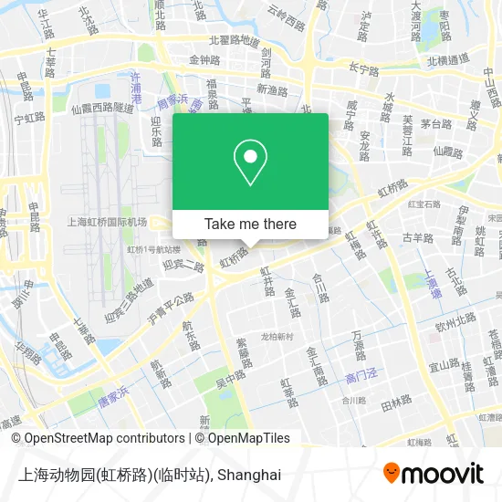 上海动物园(虹桥路)(临时站) map