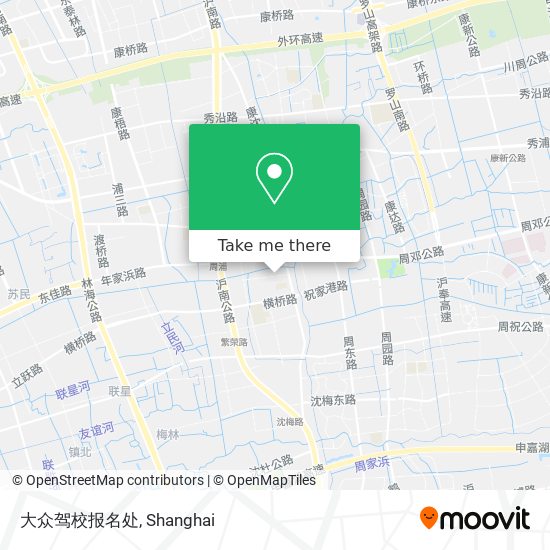 大众驾校报名处 map