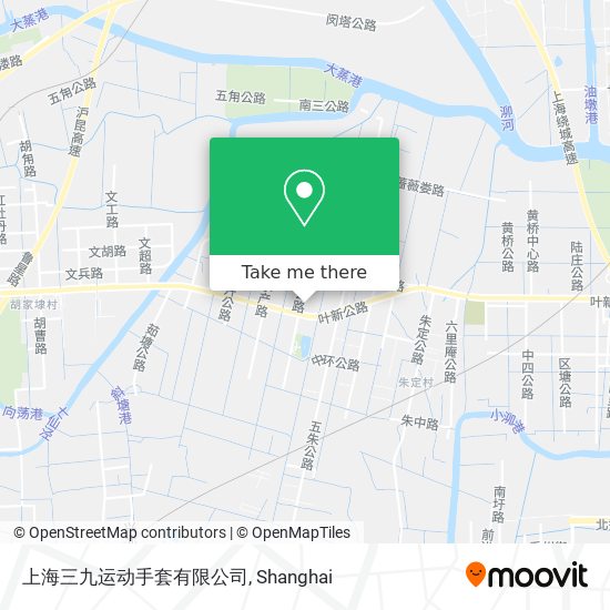 上海三九运动手套有限公司 map