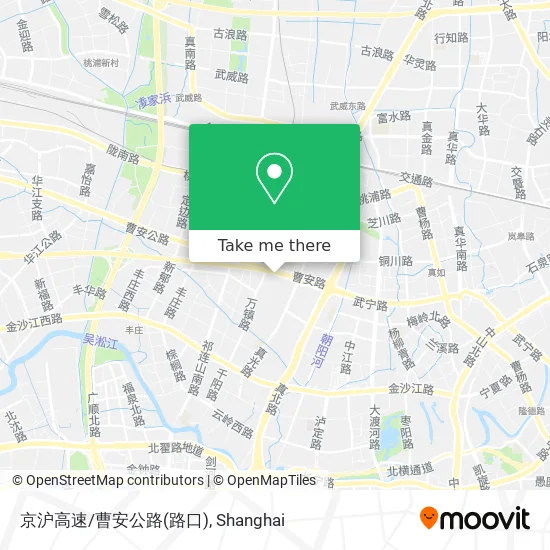 京沪高速/曹安公路(路口) map