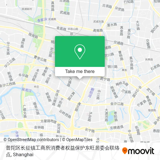 普陀区长征镇工商所消费者权益保护东旺居委会联络点 map