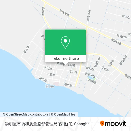 崇明区市场和质量监督管理局(西北门) map