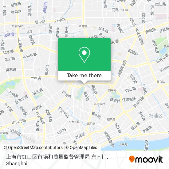 上海市虹口区市场和质量监督管理局-东南门 map