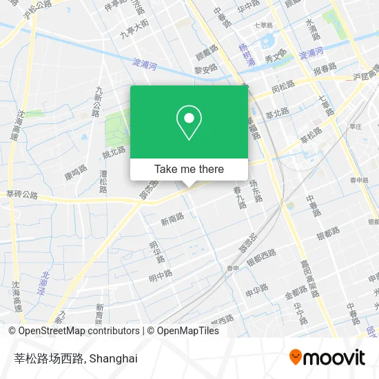 莘松路场西路 map