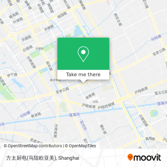 方太厨电(马陆欧亚美) map