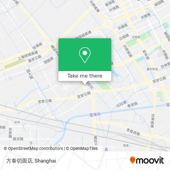 方泰切面店 map