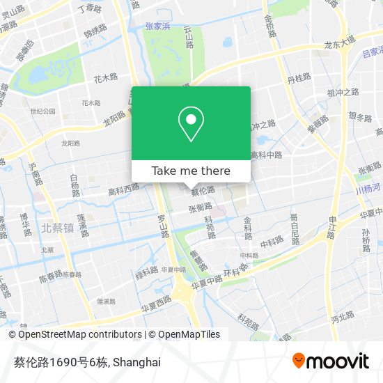 蔡伦路1690号6栋 map