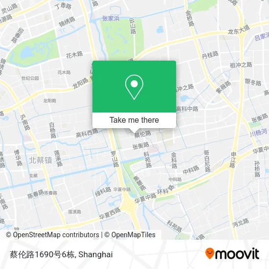 蔡伦路1690号6栋 map