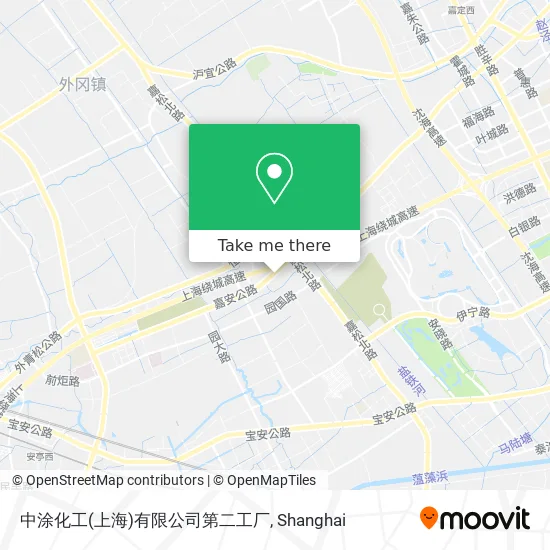 中涂化工(上海)有限公司第二工厂 map