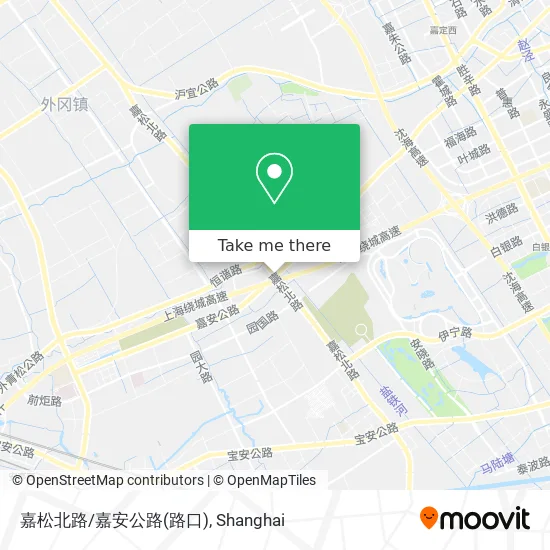 嘉松北路/嘉安公路(路口) map