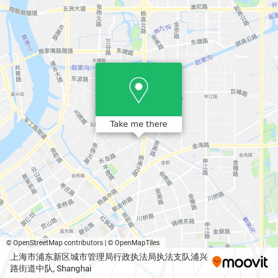 上海市浦东新区城市管理局行政执法局执法支队浦兴路街道中队 map