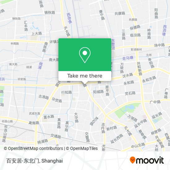百安居-东北门 map