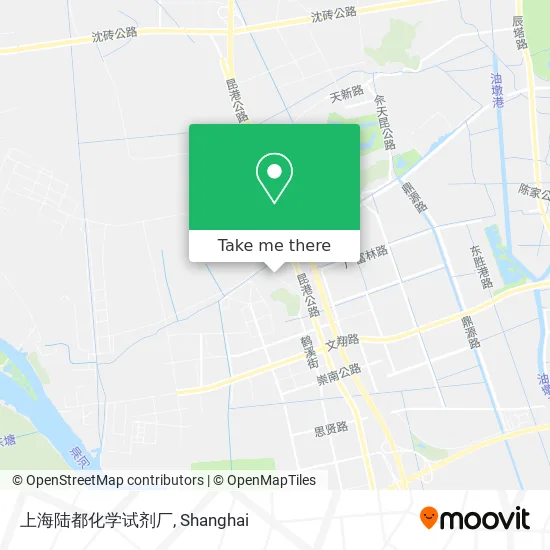 上海陆都化学试剂厂 map