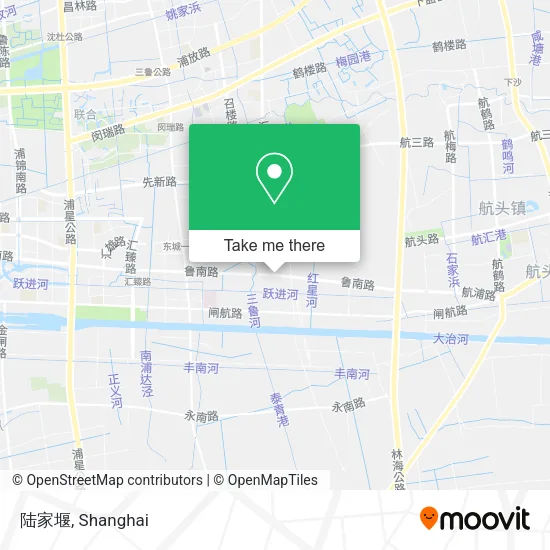 陆家堰 map