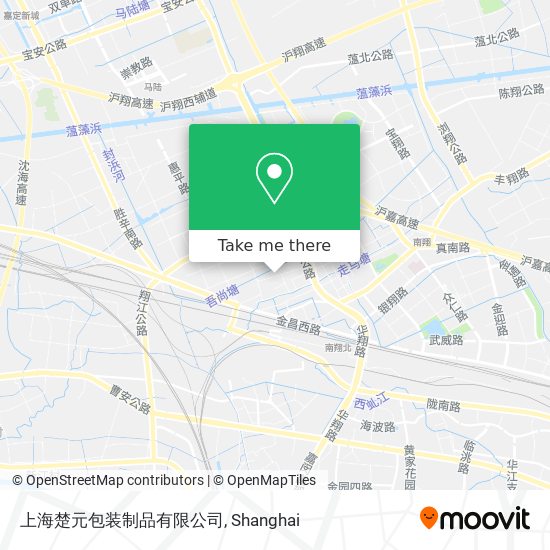 上海楚元包装制品有限公司 map