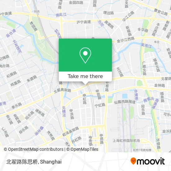 北翟路陈思桥 map