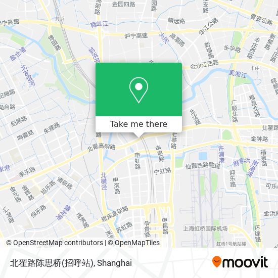 北翟路陈思桥(招呼站) map