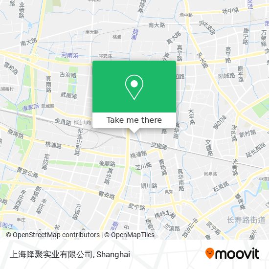 上海降聚实业有限公司 map