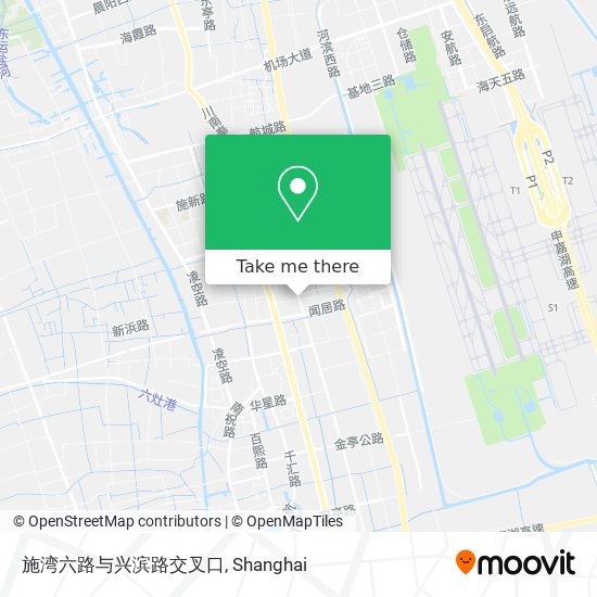 施湾六路与兴滨路交叉口 map