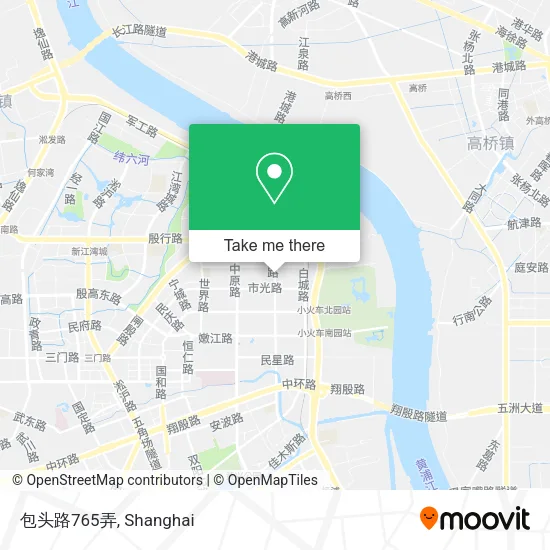 包头路765弄 map
