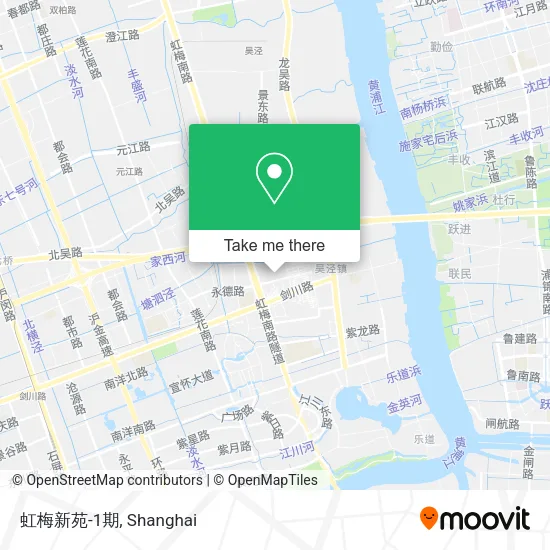虹梅新苑-1期 map