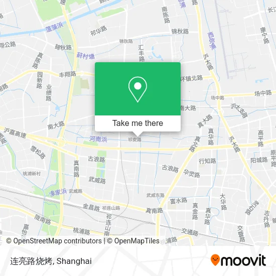 连亮路烧烤 map