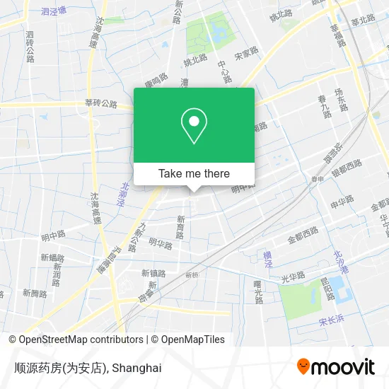 顺源药房(为安店) map