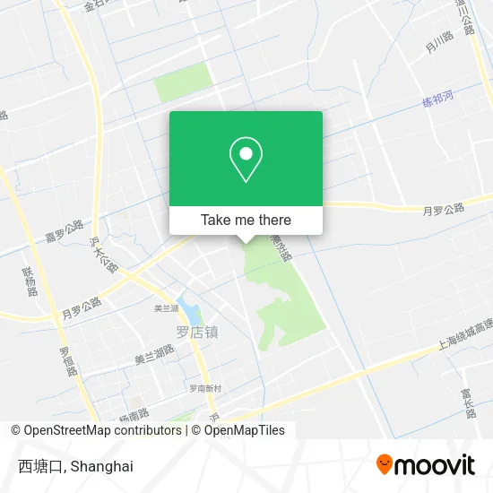 西塘口 map