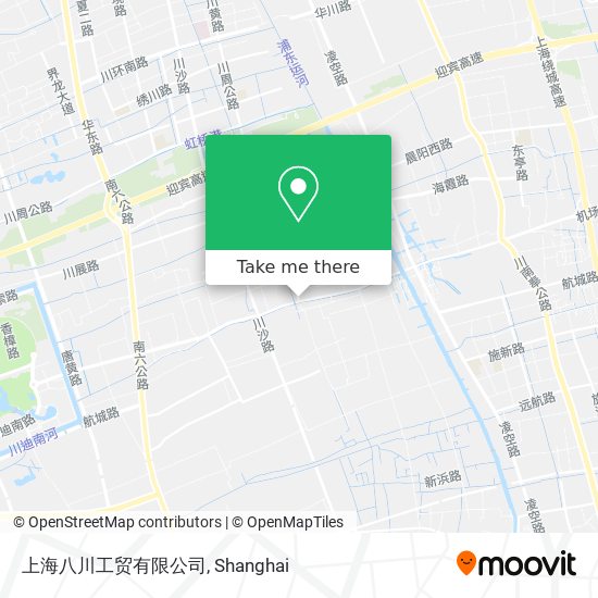 上海八川工贸有限公司 map