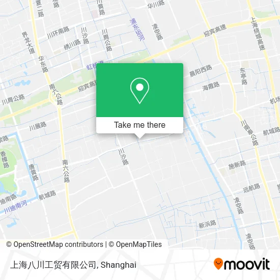 上海八川工贸有限公司 map