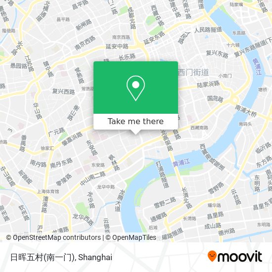 日晖五村(南一门) map
