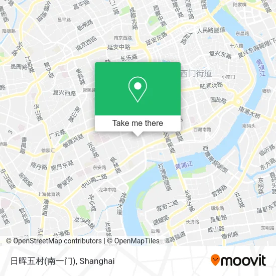日晖五村(南一门) map