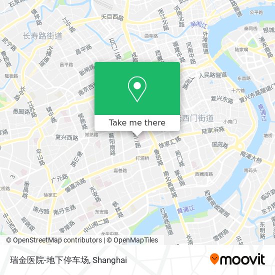 瑞金医院-地下停车场 map