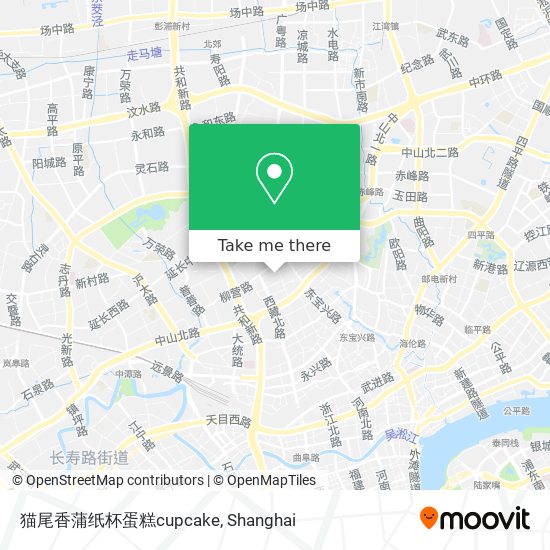 猫尾香蒲纸杯蛋糕cupcake map