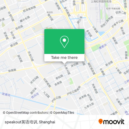 speakout英语培训 map