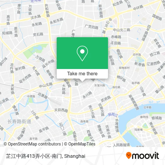 芷江中路413弄小区-南门 map