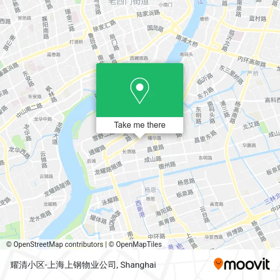 耀清小区-上海上钢物业公司 map
