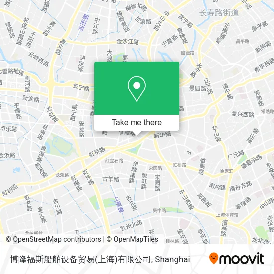 博隆福斯船舶设备贸易(上海)有限公司 map