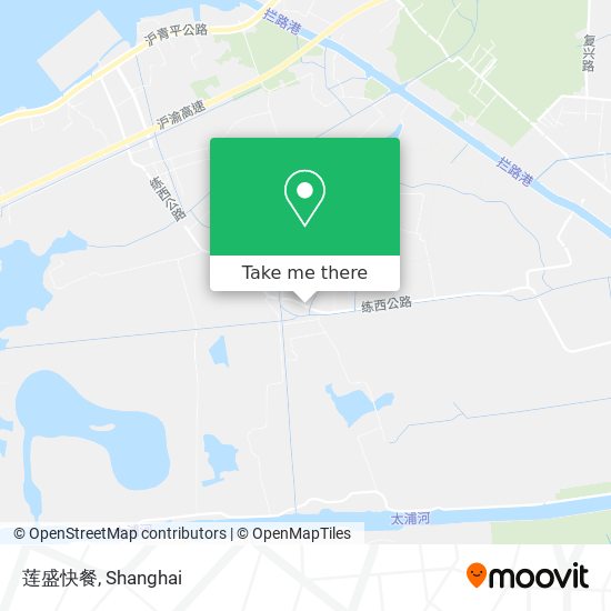 莲盛快餐 map